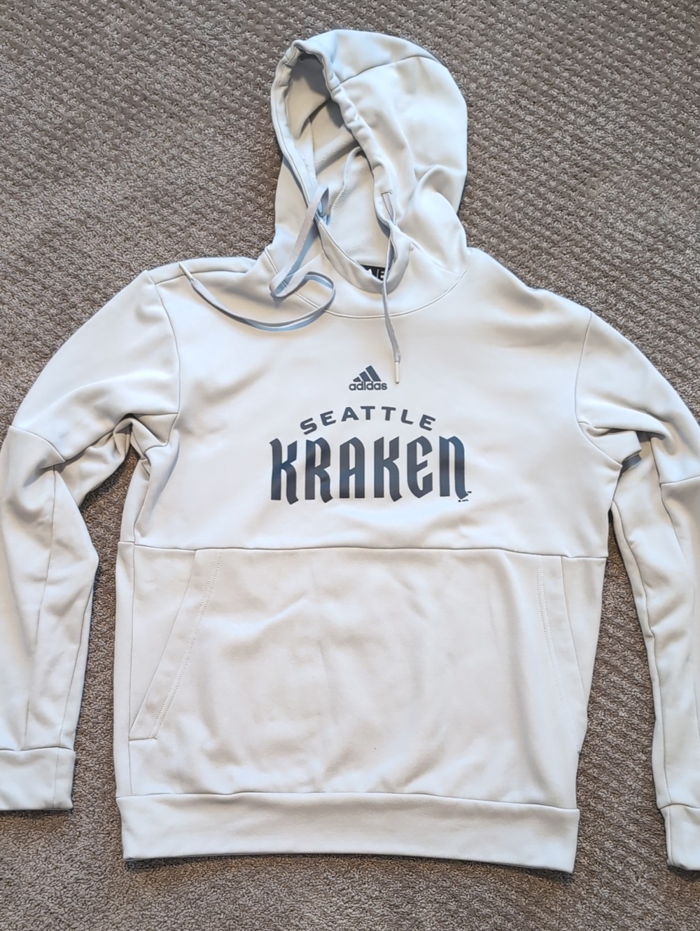 Seattle Kraken Adidas Hoodie Size M